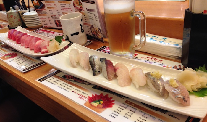 Breakfast at Tokyo Fish Market