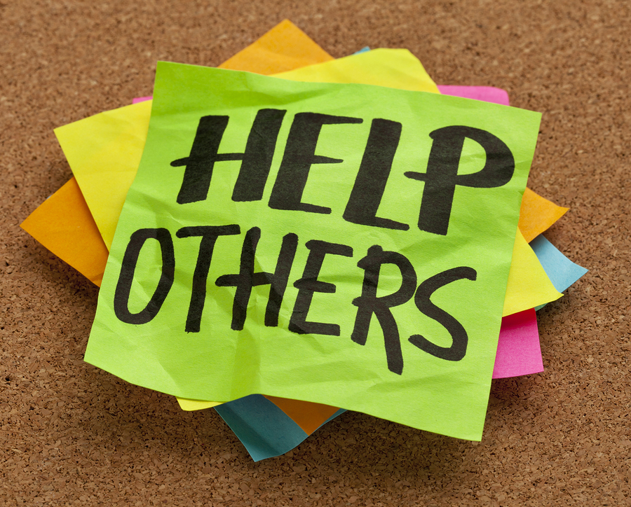 research on helping others